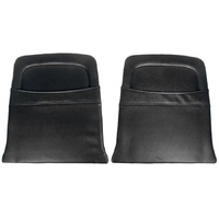1965-66 Mustang Pony Back Panels Map Pockets - 1966 Red
