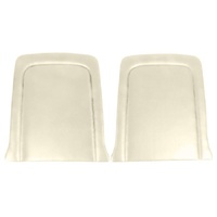 1966-67 Mustang Standard Back Panels - 1966 Parchment