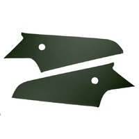 1969-70 Mustang Fastback 2+2 Sail Panels - Dark Green