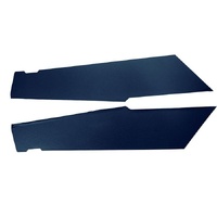 1971-73 Mustang Fastback 2+2 Sail Panels - Wedgewood Blue