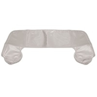 1967 Mustang Convertible Top Boot Cover - White