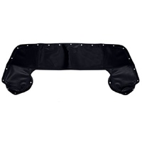 1967 Mustang Convertible Top Boot Cover - Black