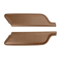 1965-66 Mustang Convertible Standard Sunvisors - Palomino