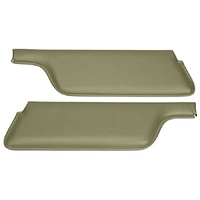 1967-68 Mustang Convertible Standard Sunvisors - Nugget Gold