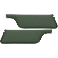 1969-70 Mustang Coupe/Fastback 2+2 Sunvisors - Dark Green