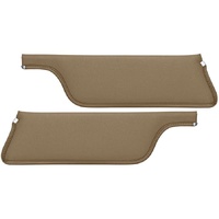 1969-70 Mustang Coupe/Fastback 2+2 Sunvisors - Saddle