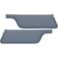 1969-70 Mustang Coupe/Fastback 2+2 Sunvisors - Medium Blue