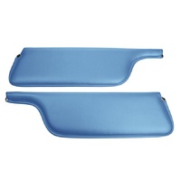 1969-73 Mustang Convertible Standard Sunvisors - Light Blue