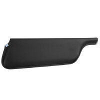 1969-73 Mustang Convertible Standard Sunvisors - Black