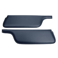 1969-73 Mustang Convertible Standard Sunvisors - Blue