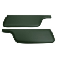 1969-73 Mustang Convertible Standard Sunvisors - Ivy Gold
