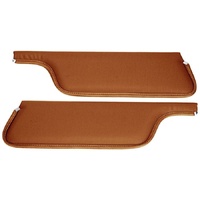 1971-73 Mustang Coupe/Fastback 2+2 Sunvisors - Ginger