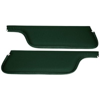 1971-73 Mustang Coupe/Fastback 2+2 Sunvisors - Dark Green
