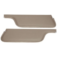 1971-73 Mustang Coupe/Fastback 2+2 Sunvisors - White