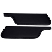 1971-73 Mustang Coupe/Fastback 2+2 Sunvisors - Black