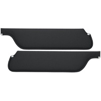 1965-66 Mustang Coupe Standard Sunvisors - Black