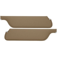 1965-66 Mustang Coupe Standard Sunvisors - Tan