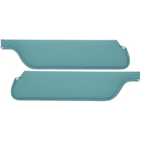 1965-66 Mustang Coupe Standard Sunvisors - Dark Aqua