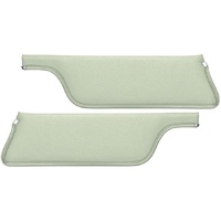 1967-68 Mustang Coupe Standard Sunvisors - White