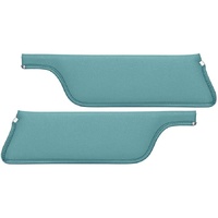 1967-68 Mustang Coupe Standard Sunvisors - Dark Aqua