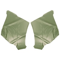 1967-68 Mustang Coupe Standard Quarter Trim - 1968 Ivy Gold