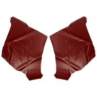 1967-68 Mustang Coupe Standard Quarter Trim - 1968 Red