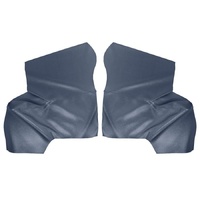 1965-66 Mustang Pony/1965-68 Convertible Standard Rear Quarter Trim - 1967 Blue