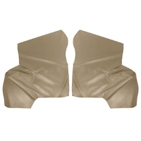 1965-66 Mustang Pony/1965-68 Convertible Standard Rear Quarter Trim - Parchment