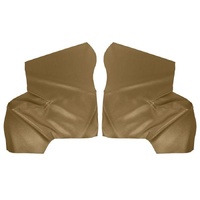 1965-66 Mustang Pony/1965-68 Convertible Standard Rear Quarter Trim - Saddle
