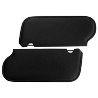1984-93 Mustang Coupe/Hatchback Cloth Sunvisors - 1985-89 Blue