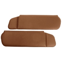 1983-93 Mustang Convertible Cloth Sunvisors - Tan
