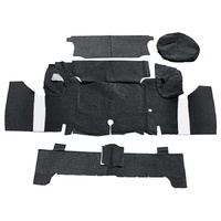 1965-66 Mustang Convertible Trunk Carpet Kit (80/20) Saddle