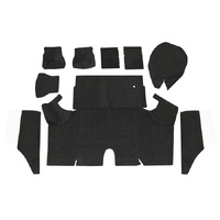 1967-68 Mustang 2+2 Trunk Carpet Kit (80/20) Bright Blue