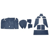 1969 Mustang Coupe Trunk Carpet Kit (Nylon) Blue