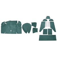 1969 Mustang Coupe Trunk Carpet Kit (80/20) Turquoise