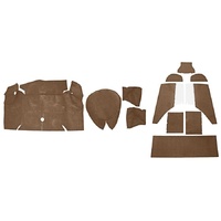 1969 Mustang Convertible Trunk Carpet Kit (Nylon) Saddle