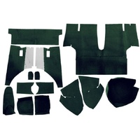 1971-73 Mustang Coupe Trunk Carpet Kit (Nylon) Olive Green