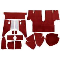 1971-73 Mustang Coupe Trunk Carpet Kit (Nylon) Maroon