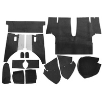 1971-73 Mustang Coupe Trunk Carpet Kit (80/20) Saddle