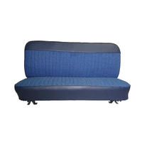 1955-59 Chevrolet Truck Front Bench Seat Upholstery Set (Design 3) Blue
