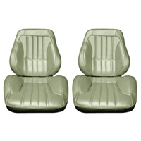 1967-72 Chevy Truck Touring II Assembled Reclining Bucket Seats - Fawn