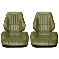 1967-72 Chevy Truck Touring II Assembled Reclining Bucket Seats - Gold