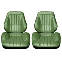 1967-72 Chevy Truck Touring II Assembled Reclining Bucket Seats - Light Green