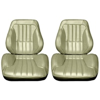1967-72 Chevy Truck Touring II Assembled Reclining Bucket Seats - Sandalwood