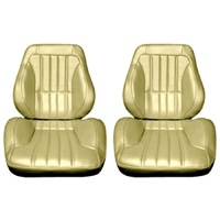 1967-72 Chevy Truck Touring II Assembled Reclining Bucket Seats - Yellow