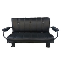 1976-77 Chevrolet K5 Blazer Vinyl Rear Jump Seat Upholstery Set - Black
