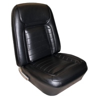 1968 Camaro Coupe/Convertible Deluxe Front Bucket Seat Upholstery Set - Red
