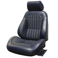 1969 Camaro Touring II Deluxe Simulated Comfortweave Assembled Reclining Bucket Seats - Orange