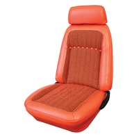 1969 Camaro Deluxe Houndstooth Front Bucket Seat Upholstery Set