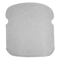 1970-81 Camaro/Firebird Rear Seat Center Hump Cover - 1974 Red